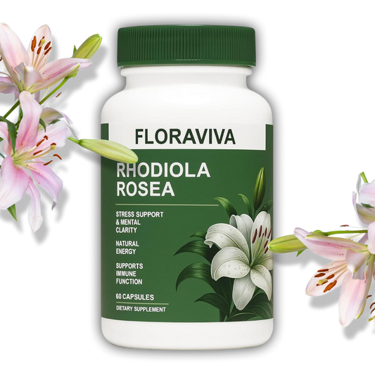 Rhodiola Floraviva - Recupera tu energía natural mientras duermes profundamente